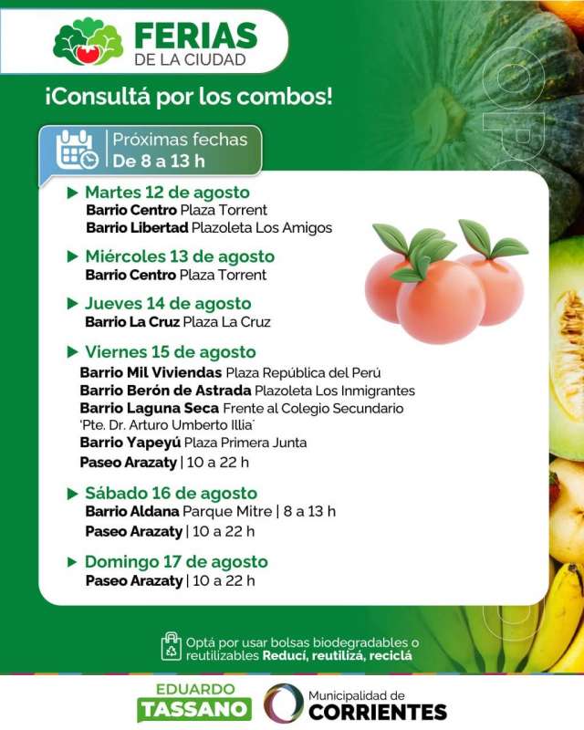 Ferias de la ciudad